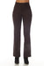 Joseph Ribkoff Style 233196 Mocha Micro Twill Pull On Classic Bootcut Dress Pants