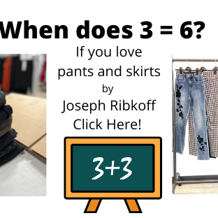 When does 3 = 6?  (Hint: Joseph Ribkoff Pants)