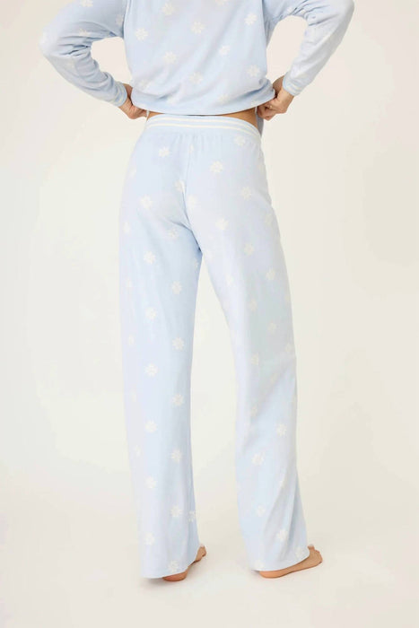 PJ Salvage Blue Whisper Apres All Day Pajama Set RQAAST2