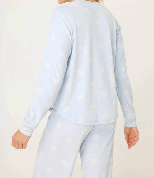 PJ Salvage Blue Whisper Apres All Day Pajama Set RQAAST2