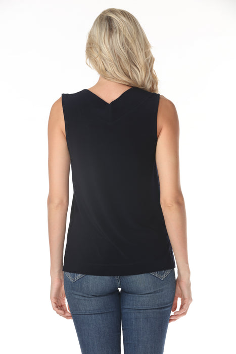 Joseph Ribkoff V-Neck Lightweight Tank Top 241239S26
