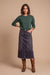 Johnny Was Sasson True Black Wash Vienna Maxi Skirt RD1924-9