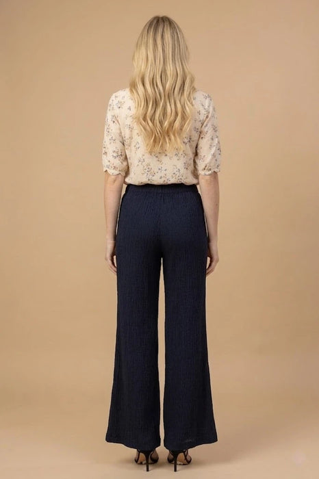 Johnny Was Jade Midnight Blue Bella Flare Pants L68525-6