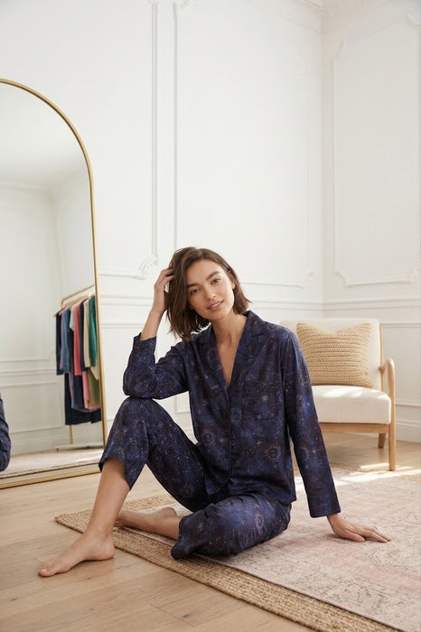 Johnny Was Bejewel Crop Pajama Set MS0623-B
