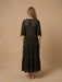 Johnny Was Black Frisell Eyelet Swimwear Maxi Coverup CSW9225-Y