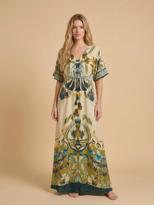 Johnny Was Astraea Eulalie Maxi Dress C32325-7