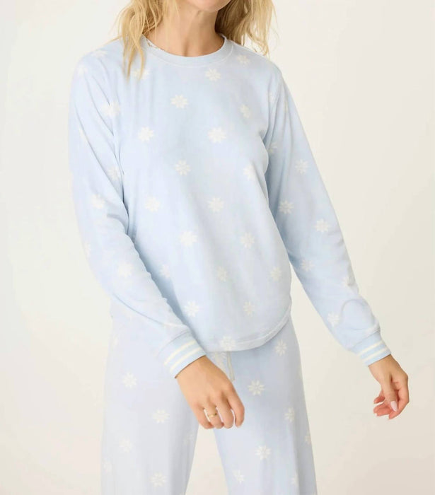 PJ Salvage Blue Whisper Apres All Day Pajama Set RQAAST2