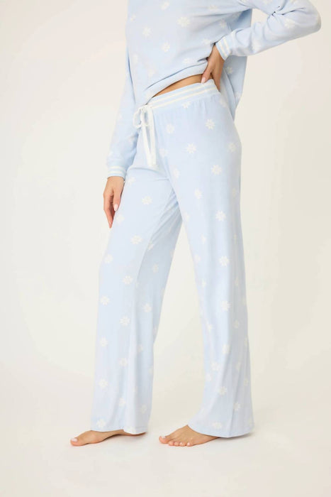 PJ Salvage Blue Whisper Apres All Day Pajama Set RQAAST2