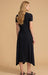 Johnny Was JWLA Black Karime Handkerchief Hem Knit Dress J38325-6