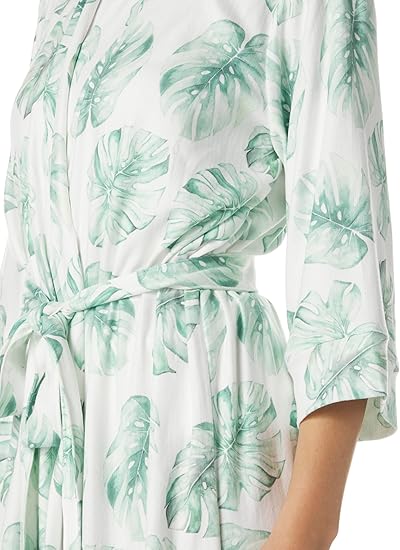 PJ Salvage Ivory Hawaiian Lotus Robe ROHLR