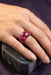 Johnny Was Hot Pink Gemstone Dome Ring CJ1324