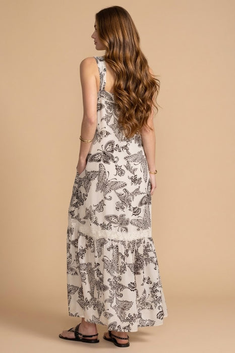 Johnny Was Sydnee Finley Tank Maxi Dress C39125-4