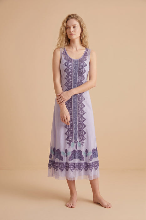 Johnny Was Piero Bitola Mesh Dress (Slip) C30325-E