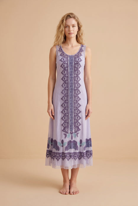 Johnny Was Piero Bitola Mesh Dress (Slip) C30325-E