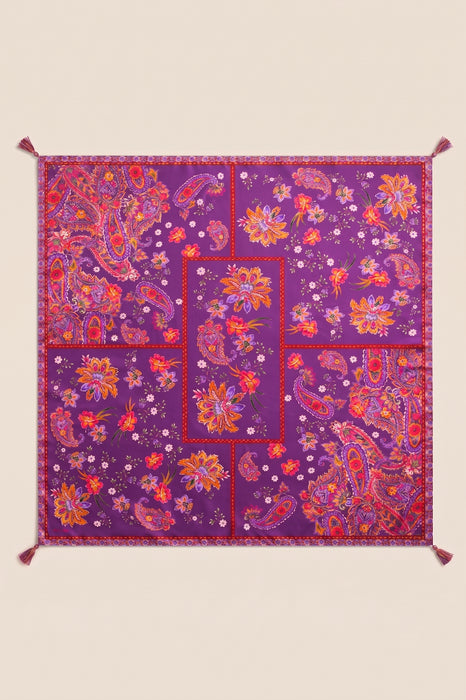 Johnny Was Silk Twill Scarf C90225-O
