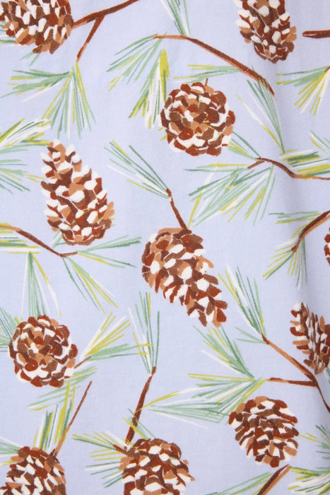 PJ Salvage Feelin' Pine 3-Piece Winter Print Flannel PJ Set RUFLPJ