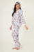 PJ Salvage Feelin' Pine 3-Piece Winter Print Flannel PJ Set RUFLPJ