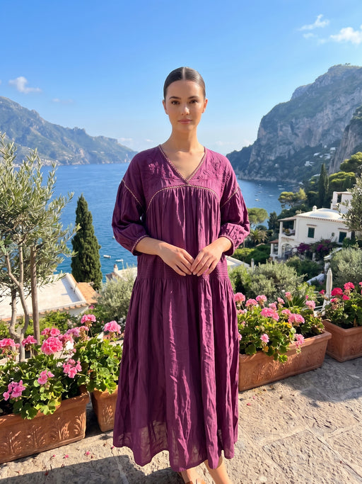 Johnny Was Calme Dolman Sleeve Midi Dress O30225-9