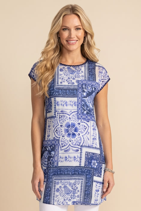 Johnny Was Starling Dolman Tunic Top W22025-5