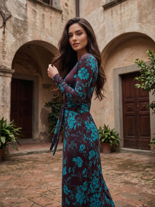 Johnny Was JWLA The Janie Favorite Long Sleeve Tie Knit Dress T39325-8 —  AfterRetail