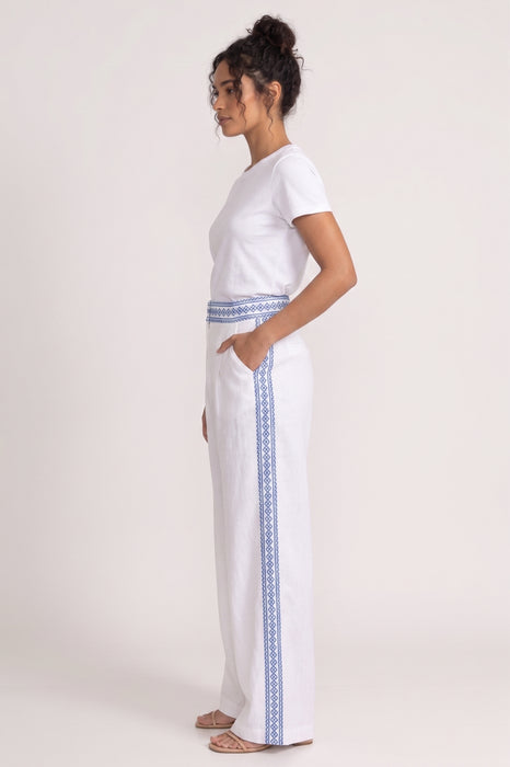 Johnny Was JWLA Madaleina Wide Leg Pleat Pant J62325-2 *