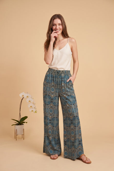 Johnny Was Dolores Axelle Wide Leg Pant C67025-7