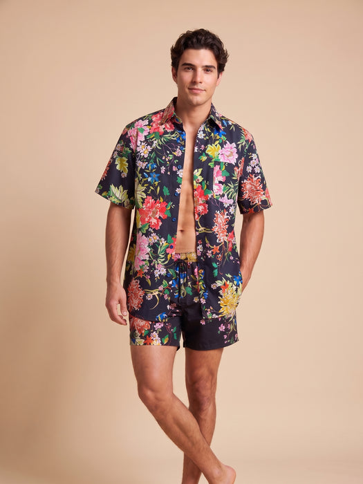 Johnny Was Metalli Notte Men's Coverup CSW0524-A