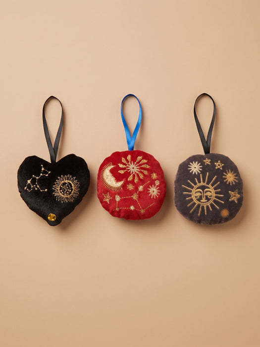 Johnny Was Midnight Moon Sachet Ornament Orange Set H80922