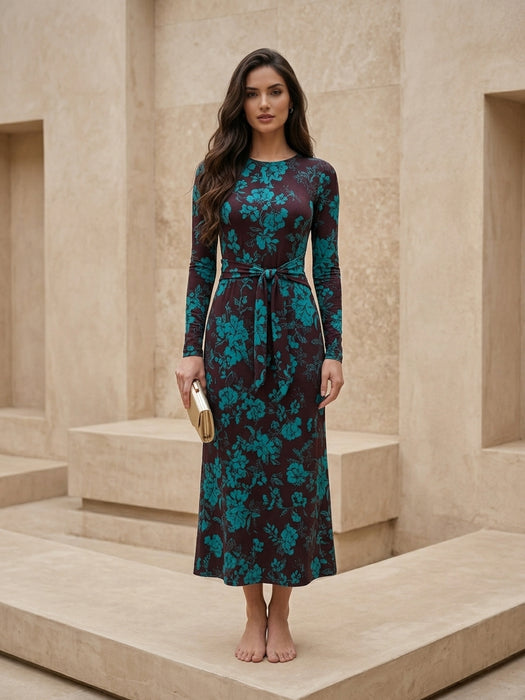 Johnny Was JWLA The Janie Favorite Long Sleeve Tie Knit Dress T39325-8 —  AfterRetail