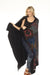 Johnny Was Black Chiara Throw Blanket H14724