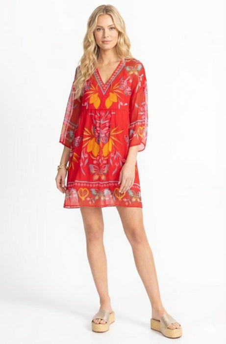 Johnny Was Jade Ekaterina Barbara Mini Dress L39725-4