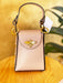 Jijou Capri Pinky Beige Bumblebee Leather Cellphone Case Bag NEW