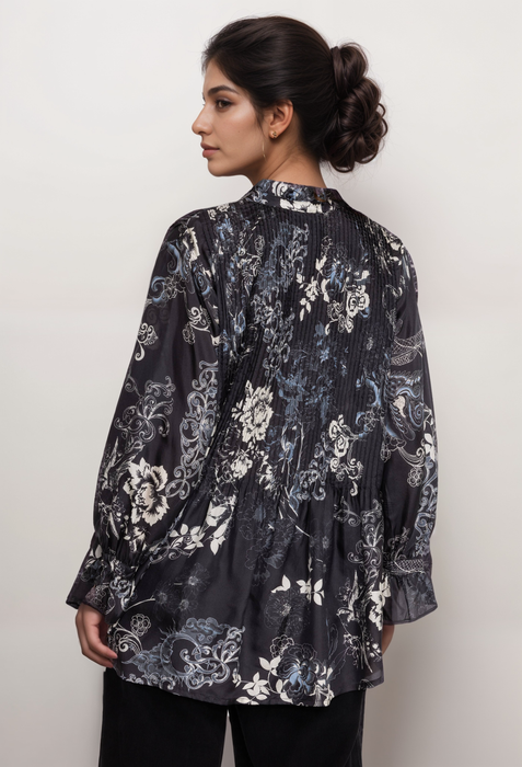 Johnny Was C28723BE Olivia Kita Silk Tunic