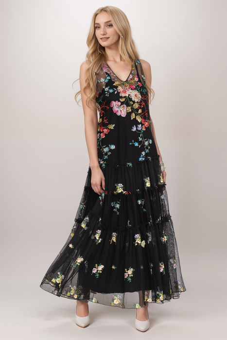 Johnny was biya mesh dress hot sale