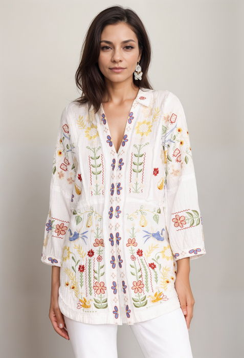 Johnny Was Felicity Tunic B24324