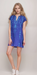 Johnny Was Paneled V-Neck Linen Dress J31924