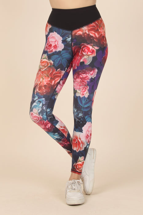 Johnny Was Bee Active Studio V-Yoke Legging Boho Chic A7623