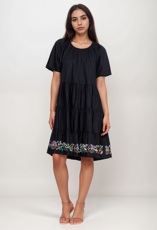 Johnny Was Love Amanza Eyelet Mini Dress