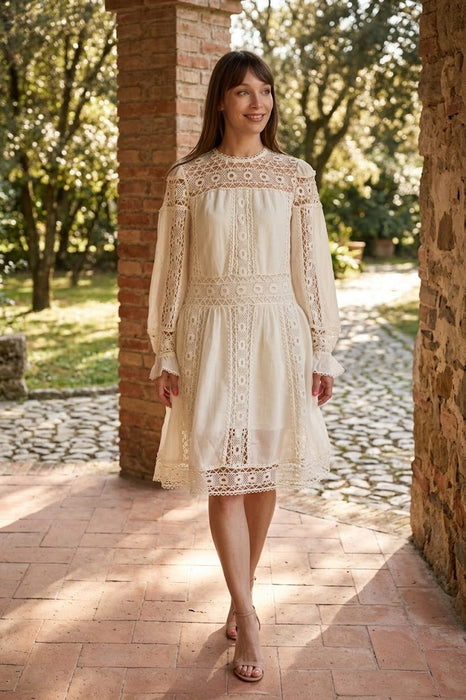 Johnny Was Jade Mitska Lace Mini Dress L30224 *