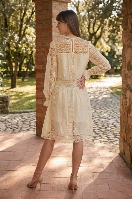 Johnny Was Jade Mitska Lace Mini Dress L30224 *