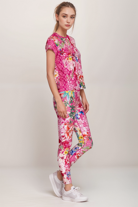 Johnny Was Bee Active Keyhole Muscle Tank A8324