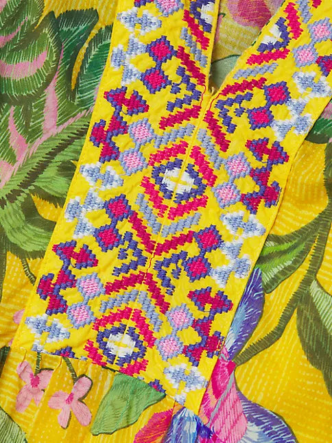 Johnny Was Workshop Women's Floral Prairie Mini Dress W36324