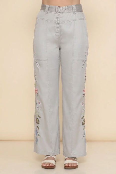 Johnny Was Workshop Emika Belted Wide Leg Pants W61124 *