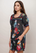 Johnny Was W18523 Polkalona Square Neck Park Blouse