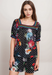 Johnny Was W18523 Polkalona Square Neck Park Blouse