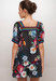 Johnny Was W18523 Polkalona Square Neck Park Blouse