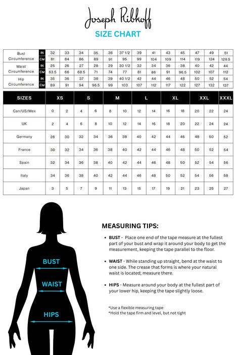 Joseph Ribkoff Foiled Faux Fur Collared Jacket 253925