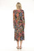 Johnny Was Jade Antiqua Flower Maldova Mesh Midi Dress L31224-8K