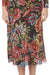 Johnny Was Jade Antiqua Flower Maldova Mesh Midi Dress L31224-8K