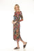 Johnny Was Jade Antiqua Flower Maldova Mesh Midi Dress L31224-8K
